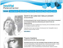 Tablet Screenshot of potenztrainer.eu